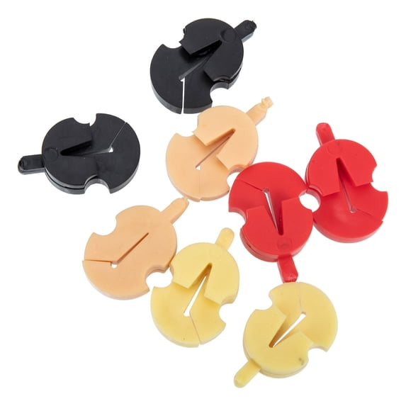 WHAMVOX 8Pcs Rubber Violin Practice Mutes Violin Mutes Practice Silencers Violin Mutes