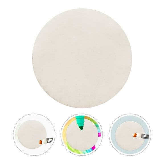 WHAMVOX 8pcs Flat Stones For Painting Painting Rocks Round Stones Painting Diy Stones Crafts Painting Rocks Drawing Rocks Smooth Painting Stones