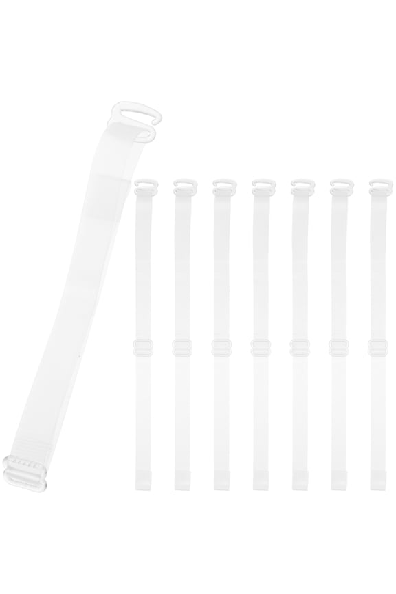 8pcs High Heel Straps Fixed Shoe Straps Portable Heel Fixators Transparent High Heel Bands