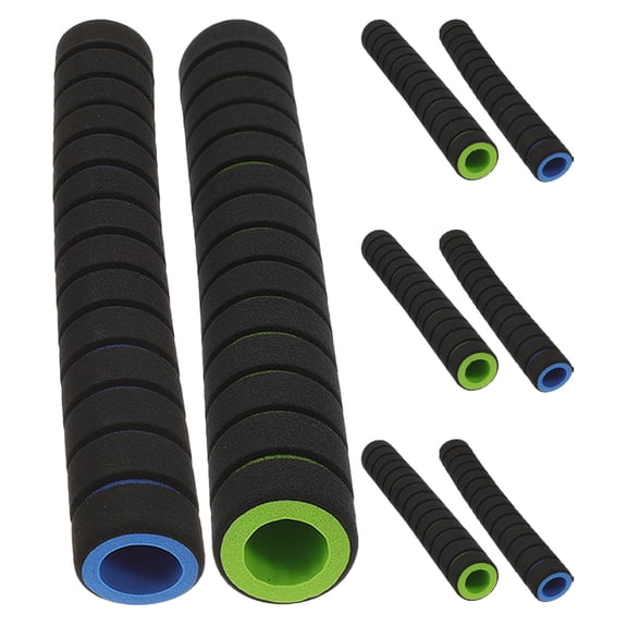 WHAMVOX 8pcs Multi-Use Kayak Paddle Grips Non-Slip and Sweat-Absorbent Sponge Covers for Hand Protection Anti-Skid Sleeves for Canoe Paddles