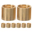 thumbnail image 2 of WHAMVOX 8pcs Pool Cue Tips Repair Copper Screws Billiard Cue Tip Replacement Pool Sticks Screw Billiard Tips Easy Install Billiard Accessories 2 of 10