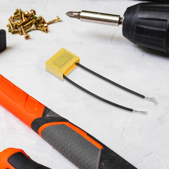 WHAMVOX 8pcs Safety Capacitor With Wire And Casing For Electrical Device Safety And Compliance Testing Procedures