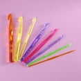 thumbnail image 1 of WHAMVOX  9 Pcs Colorful Crochet Knitting Large Hook Needles for Sewing, 1 of 8