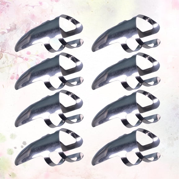 WHAMVOX 9 Pcs Finger Index Pick Electric Guitar Picks Increased Control