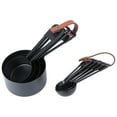 thumbnail image 1 of WHAMVOX  9 Pcs Stainless Rice Spoon Multi-purpose Scoop Spoons Baking Teaspoon Measure Black, 1 of 8