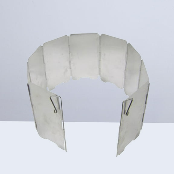 WHAMVOX 9 Plates Guard Stove Aluminum Alloy Windshield Windscreen for Camping Burner