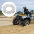 thumbnail image 1 of WHAMVOX ATV Rear Sprocket for 420 Type 25 Tooth Simple Installation Motorcycle Engine Chain Sprocket for Optimal Go-Kart and Dirt Bike Performance, 1 of 8