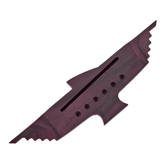 WHAMVOX Acoustic Guitar Bridge 6 String Guitar Bridge Guitar Replacement Part Wooden Guitar Bridge