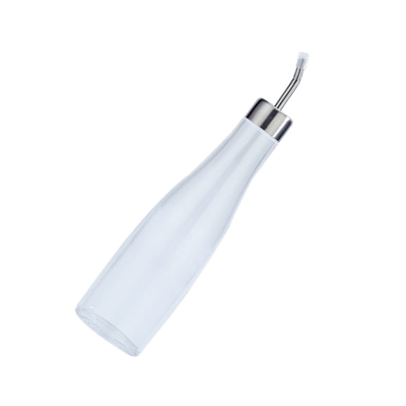 WHAMVOX Acrylic Seasoning Bottle for Home Transparent Oil and Vinegar Bottle with Pouring Spout 301ml