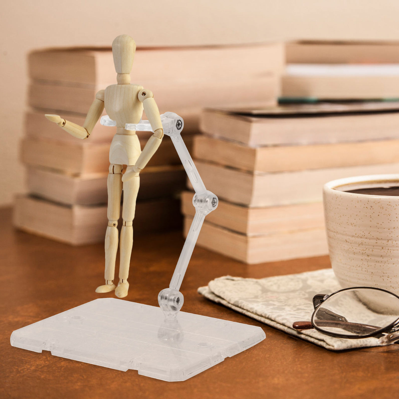 WHAMVOX Action Figure Stand Figure Model Holder Desktop Adjustable ...