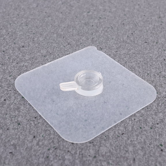 WHAMVOX Adhesive Hooks for Hanging Framed Pictures on Various Walls Waterproof White Plastic 3.5 Inches