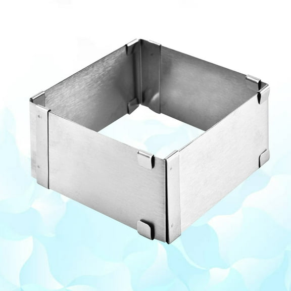 WHAMVOX  Adjustable Cake Mold Cookie Mould Mini Puck Molds for Baking