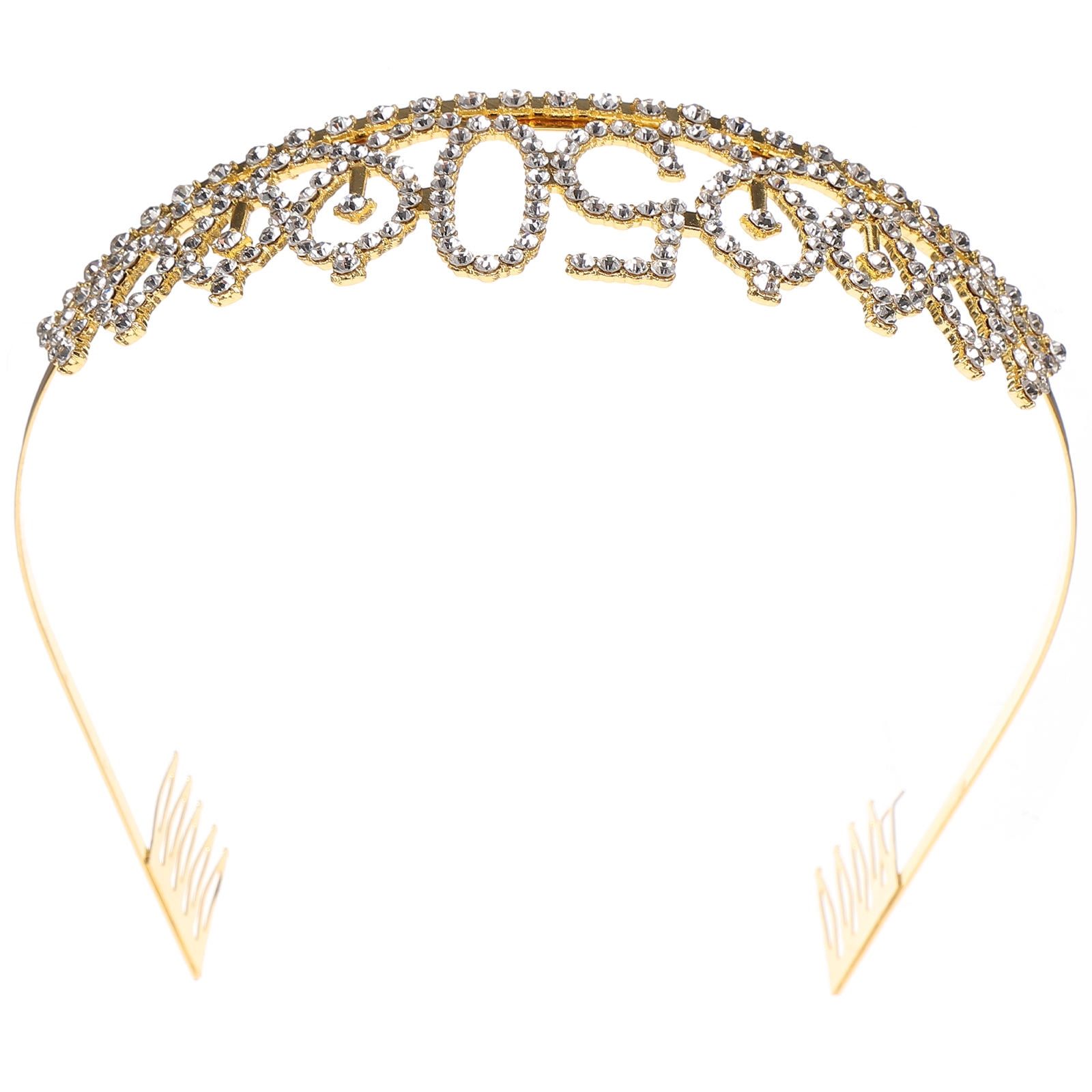 WHAMVOX Adult Quinceanera Crown Birthday Queen Crowns Headband Bride