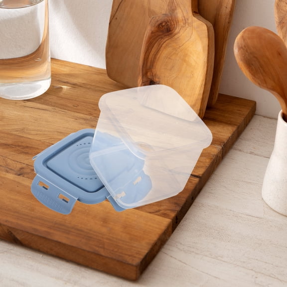 WHAMVOX Airtight Food Storage Container Freezer Container Freezer Safe Soup Container for Meal Prep Salad and Lunch Freezing Soup and Rice (600ml)