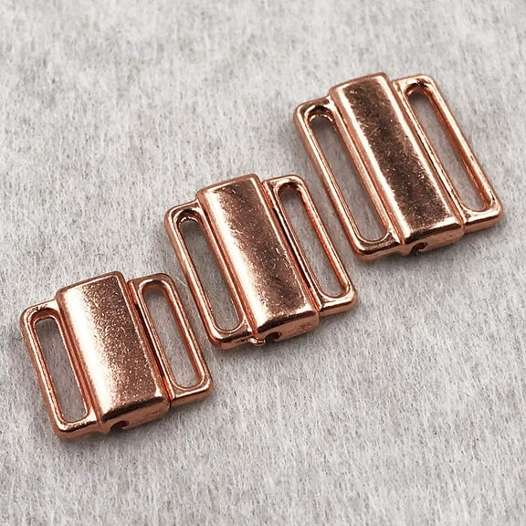 WHAMVOX Adjustable Alloy Front Buckle Bra Strap Tightener Hooks Clasp Support Accessory for Comfortable Fit