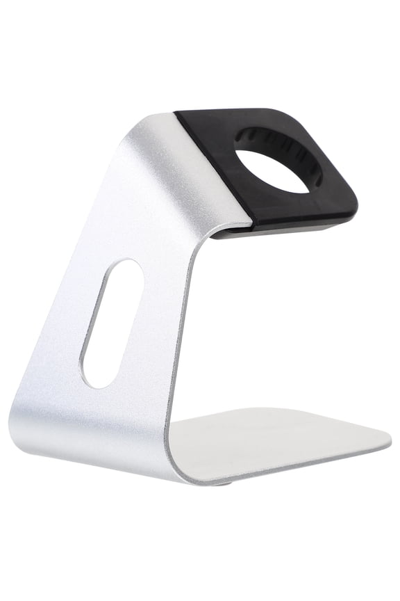 Aluminium Alloy Stand Charging Support Stand Holder for Watch (Silver)