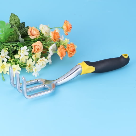 WHAMVOX Aluminum Alloy Garden Tool Rake Garden Hand Tools Plant Cultivator