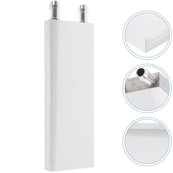 WHAMVOX  Aluminum Water Cooling Block CPU Radiator Heat Dissipation