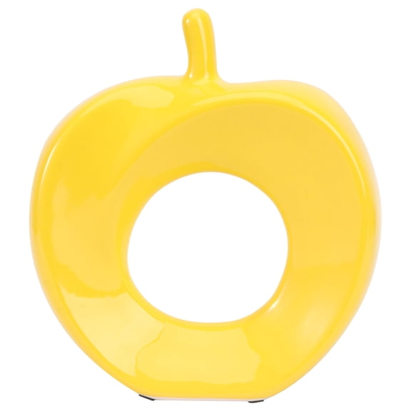 WHAMVOX Apple Ornament Realistic Fake Apples Desk Christmas Decorations Red Child Yellow