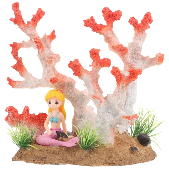 WHAMVOX Aquarium Coral Decor Fish Tank Decorations Simulated Reef Underwater Aquatic