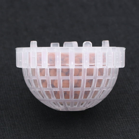 WHAMVOX Aquatic Plants Pot Moss Ball Mineral Balls Cultivating Container for Aquarium Fish Tank