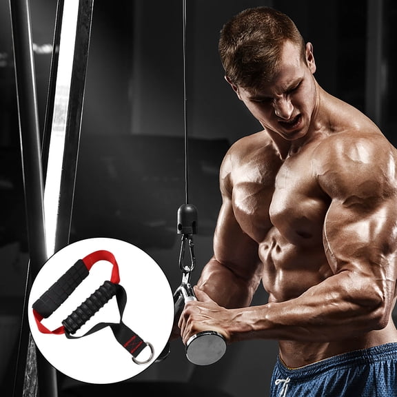 WHAMVOX Arms Strength Training Workout Handle Gym Cable Machine Fitness