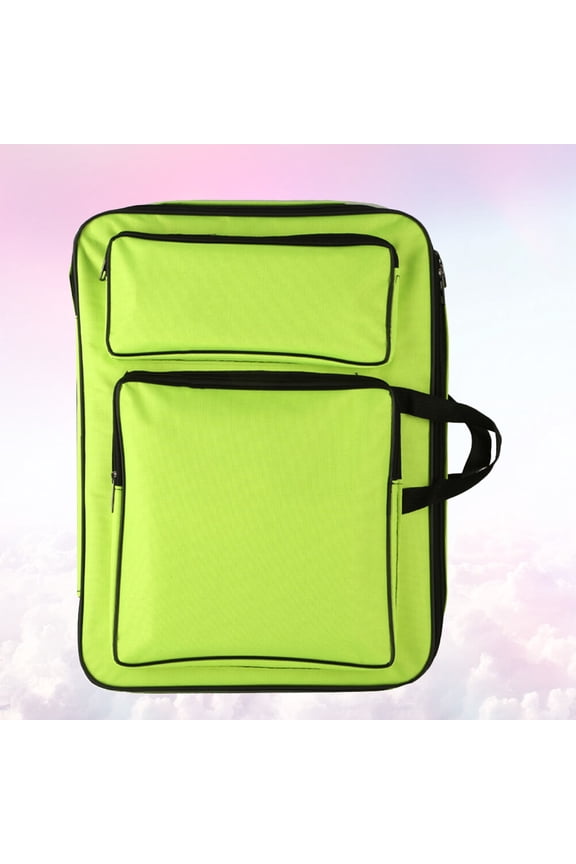WHAMVOX Art Supplies Carrying Backpack Art Supplies Backpack 48X36CM Green