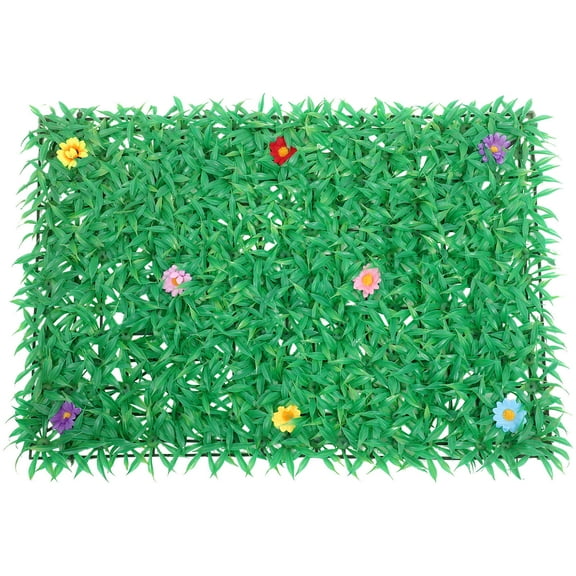 WHAMVOX Artificial Green Hedge Wall Panel Artificial Greenery Wall Panel Fake Plant Panel Greenery Wall Backdrop Decoration