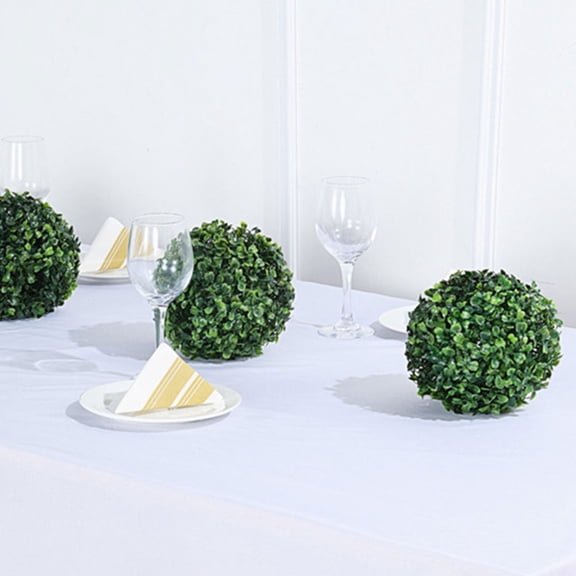 WHAMVOX Artificial Plant Topiary Ball Support Cage with Unique Design for Flower Arrangements 3pcs Green Plastic