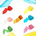 thumbnail image 1 of WHAMVOX Assorted Color Crepe Paper Streamers for Decoration 7pcs 4.5CM Bright Colors Easy to Use, 1 of 8
