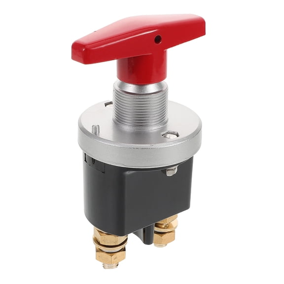 WHAMVOX Automotive Battery Disconnect Switch Battery Kill Switch With Lockout Plate Heavy Duty Power Cut Off Device For Truck Boat Prevent Short Circuit
