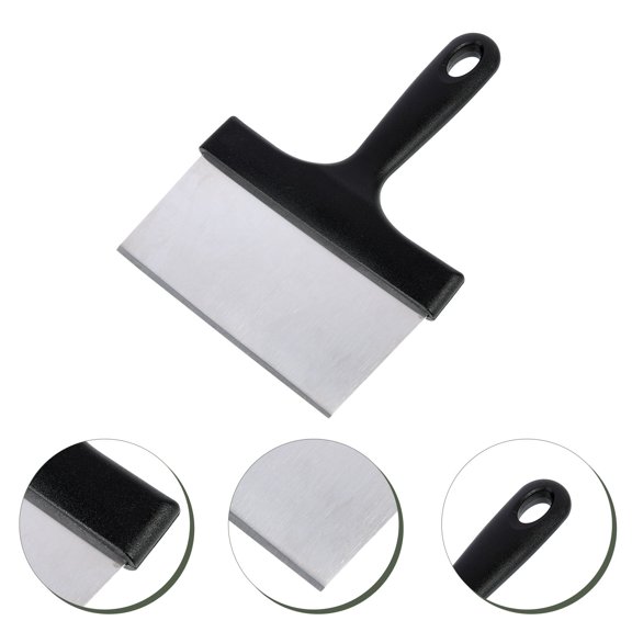 WHAMVOX BBQ Grill Grate Scraper Sturdy Stainless Steel Scraper Practical BBQ Accessory