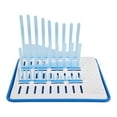thumbnail image 1 of WHAMVOX Baby Bottle Drying Rack with Drainer Tray for Storage Use Blue Plastic 1 Piece, 1 of 8