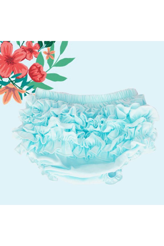 Baby Girl Pants Panties Bubble Shorts Ruffle Bloomers for Girls