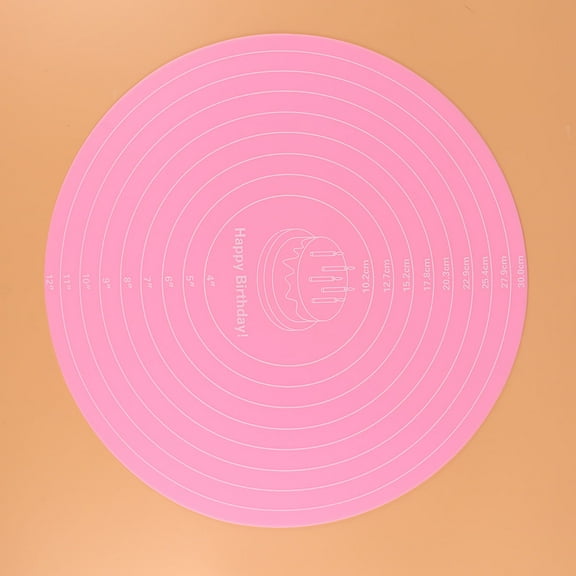 WHAMVOX Baking Mat for Rolling Out Dough Prevent Scratching Cake Plate