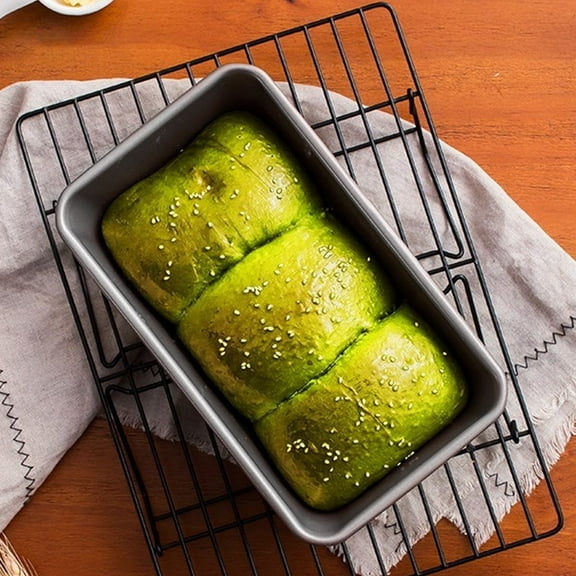 WHAMVOX Baking Molds Made of Aluminum Alloy Silver Perfect for Cake Making 7.87x1.57 Inches