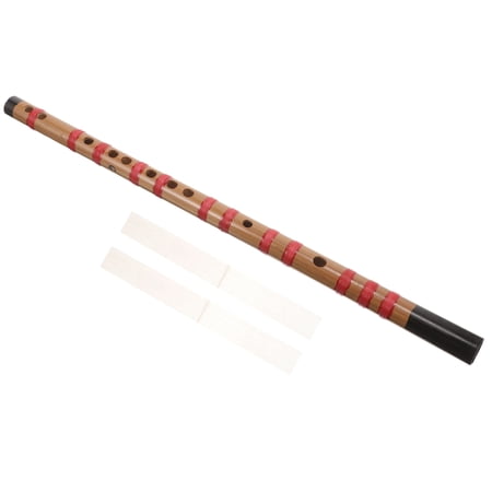 WHAMVOX Bamboo Flute Long Flute Beginner Bamboo Flute Traditional Musical Instrument Flute