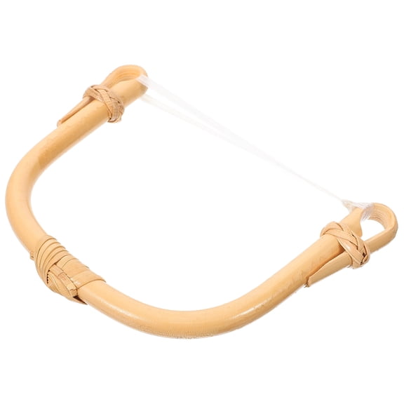 WHAMVOX Bamboo Teapot Replacement Handle for Kettle Accessories Beige Comfortable and Sturdy Design