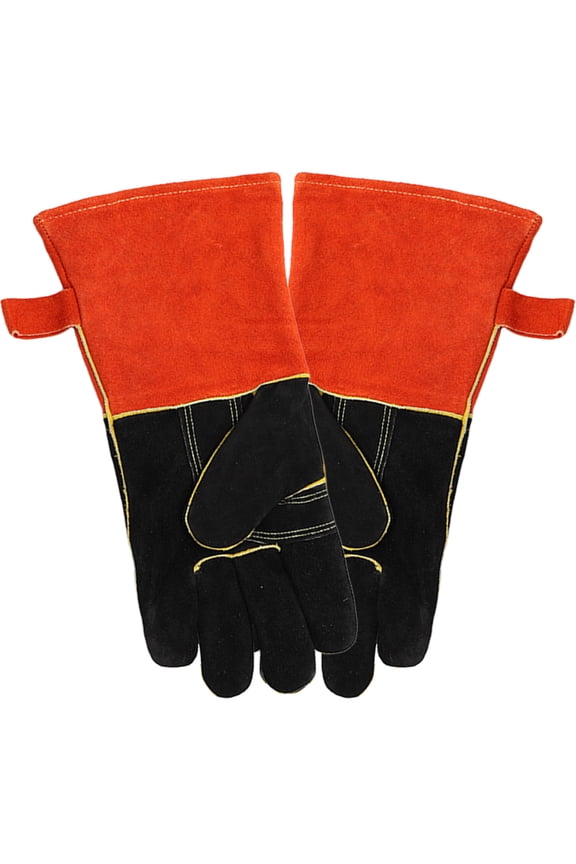 HOOWIFFY Gloves for Kitchen and Outdoor BBQ, Multi-Color, Anti-Scald Safety Cooking Gloves
