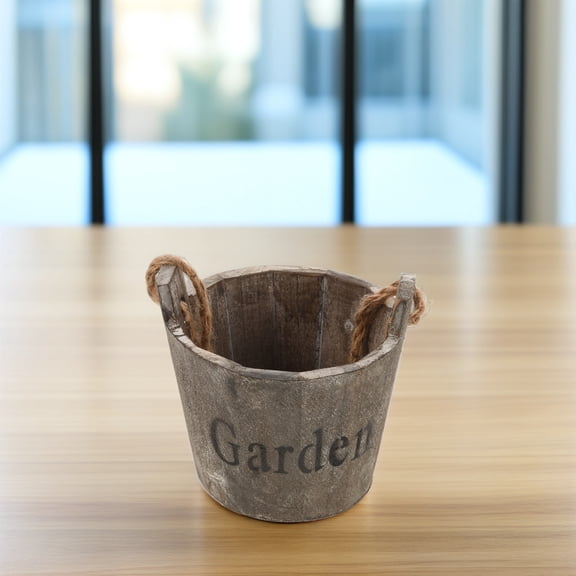 SEWCHICS Planter Pot Vintage Style for Living Rooms 1Pack 9.1X5.1X4.7in