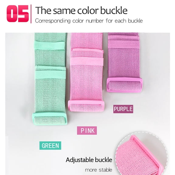 WHAMVOX Baseball Resistance Bands Flexibility Equipment Leg Belt Yoga Ring Elastic Fitness