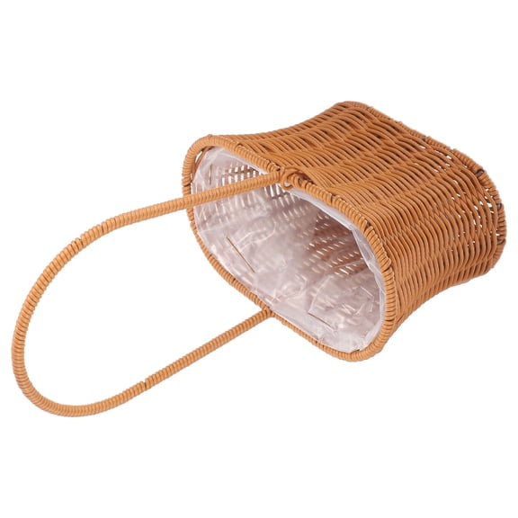 WHAMVOX  Basket Home Wall Decoration Flower Vessel (medium) Artificial Pot