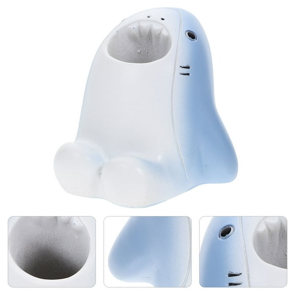 WHAMVOX Bathroom Cartoon Toothbrush Holder Shark Shaped Child