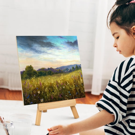 WHAMVOX Beige DIY Synthetic Material Photo Frames for Creative Kids Craft Projects 10pcs