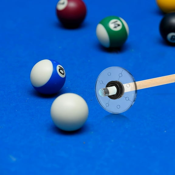 WHAMVOX Billiard Cue Aiming Training Tool Pool Aiming Pad Cue Ball Training Acrylic Billiards Stroke Trainer For Pool Skill Enhancement