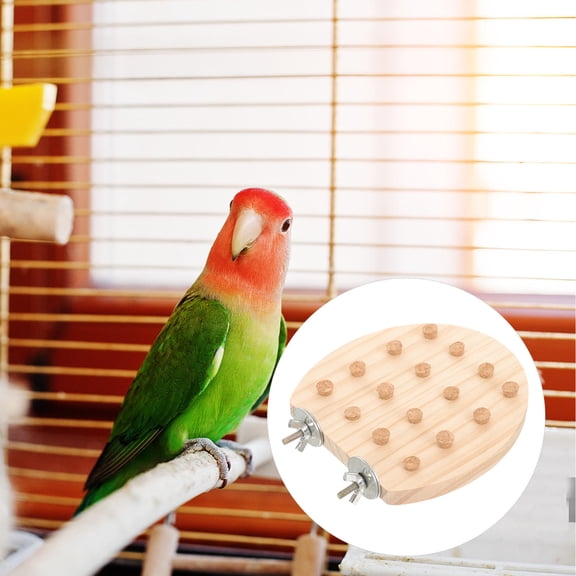 WHAMVOX Bird Perch Platform Stand Parrot Exercise Platform Bird Training Platform Parrot Cage Supply