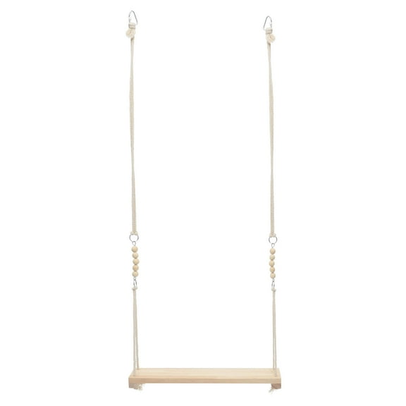 WHAMVOX Birds Spiral Rope Perch Pet Chicken Swing Hanging Parrot Beads