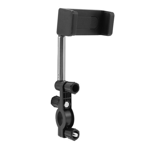 KHBUAB 2Pcs Easy Install Rearview Mirror Phone Holder Black Car Mount for Live Streaming and Recording