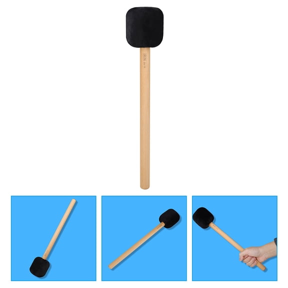SEWCHICS Bass Drum Mallet Drums Players Daily Practice 1Pcs 16.70X2.75X2.75in