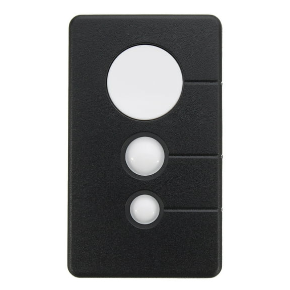 WHAMVOX Black Plastic Remote Key Launcher for Garage Door Compatible with Chamberlain Craftsman